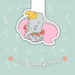 Marcapáginas magnético "Dumbo"