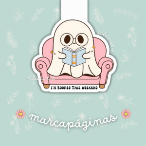 Marcapáginas magnético "Fantasma"