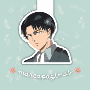 Marcapáginas magnético "Levi Ackerman"