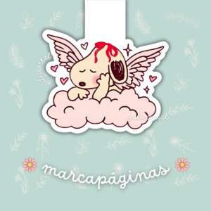 Marcapáginas magnético Snoopy