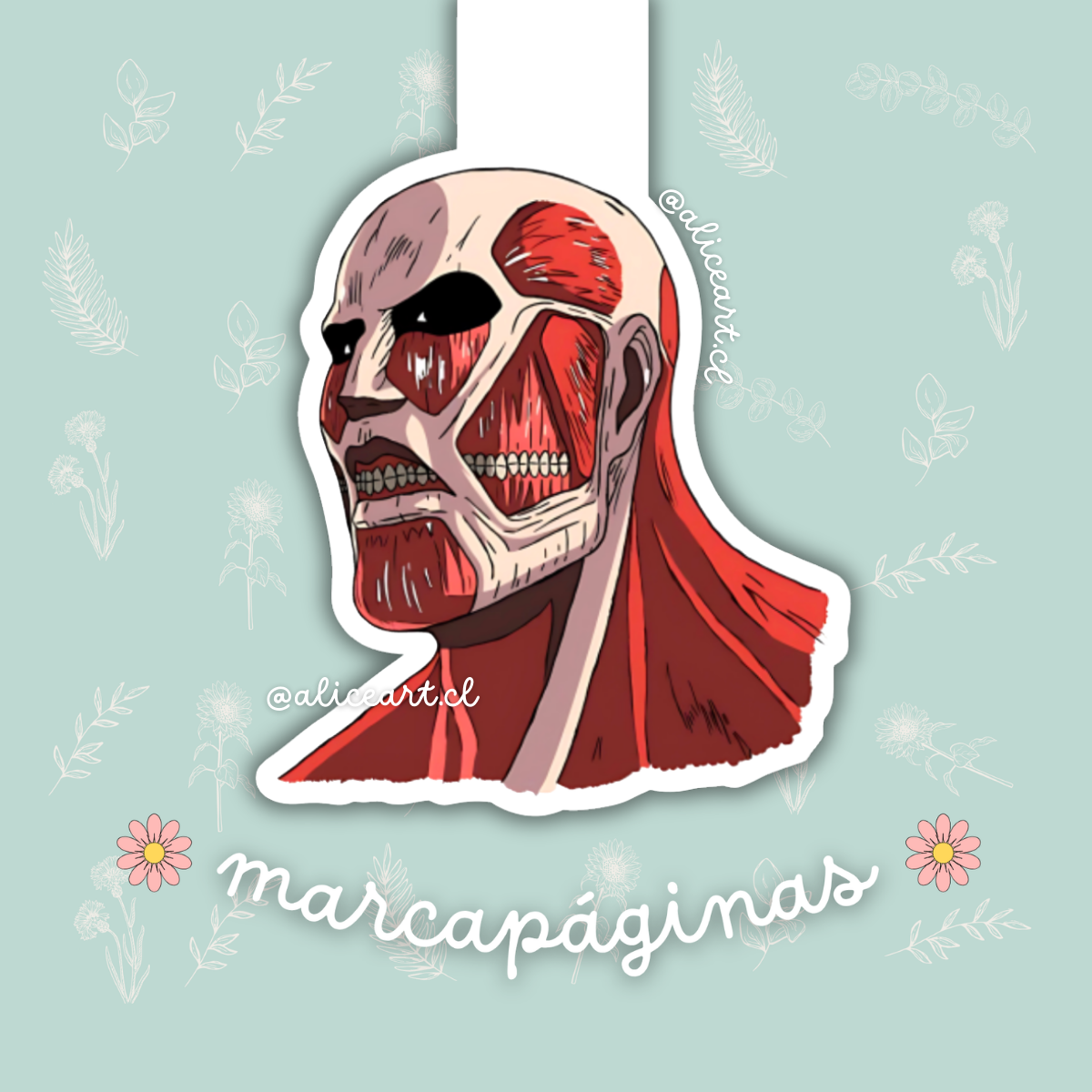 Marcapáginas magnético "Titán colosal"