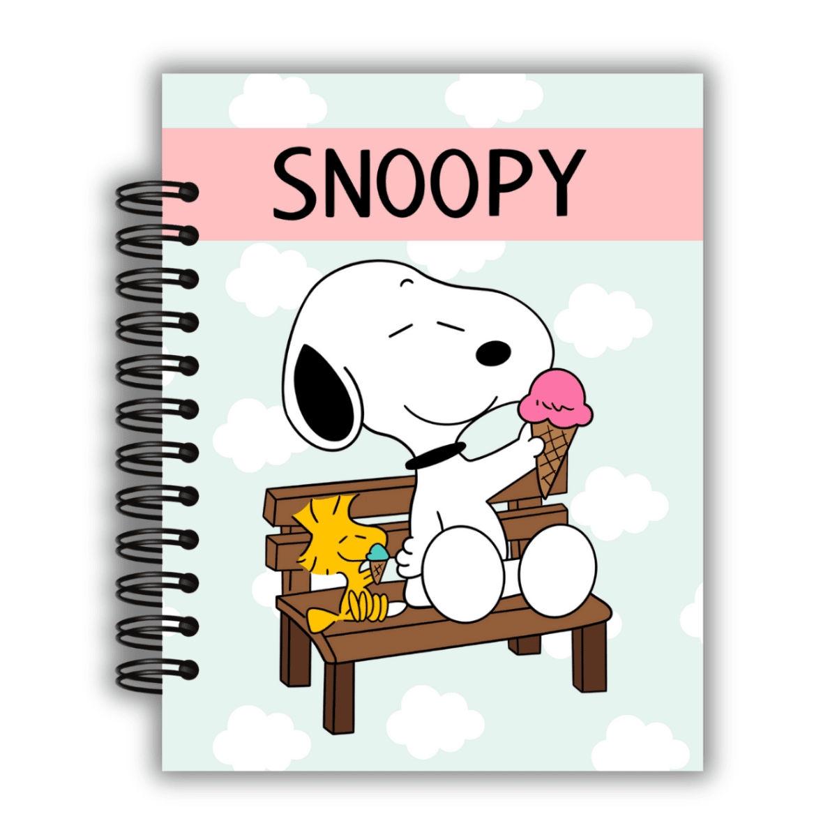 Planner snoopy portada duradera para estudiantes y profesionales