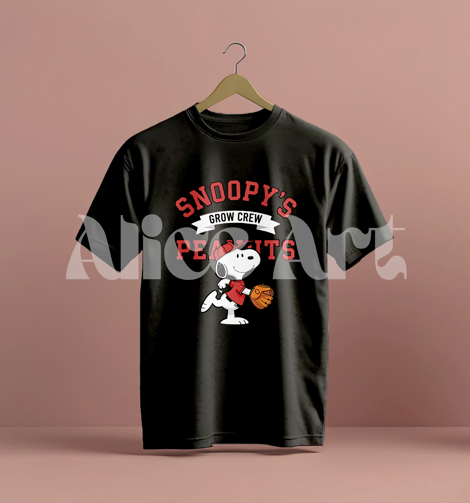 Polera Snoopy Baseball