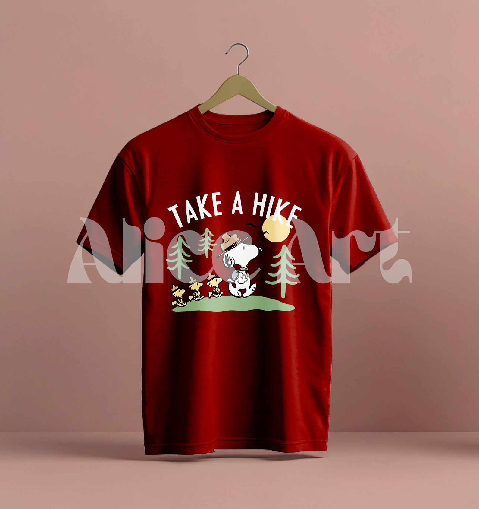 Polera Snoopy Take a Hike
